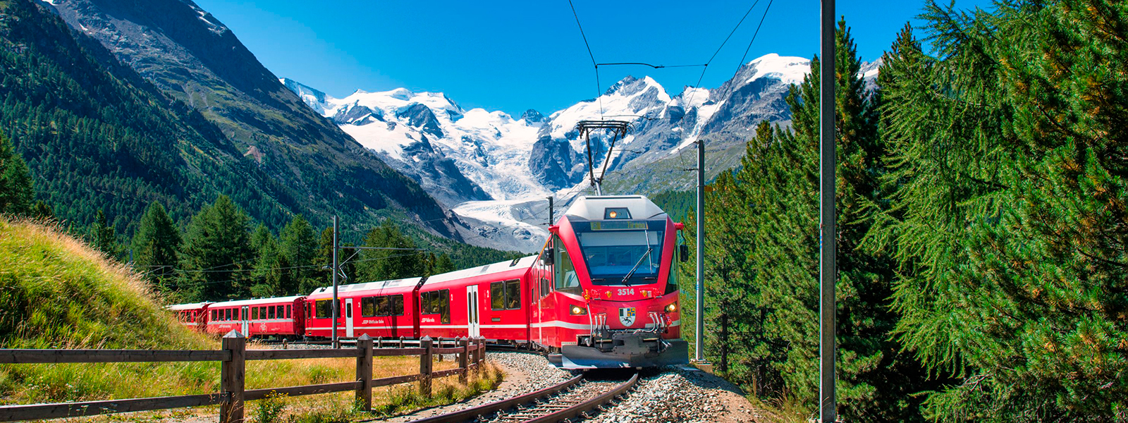 Valtellina - Il Trenino Rosso del Bernina